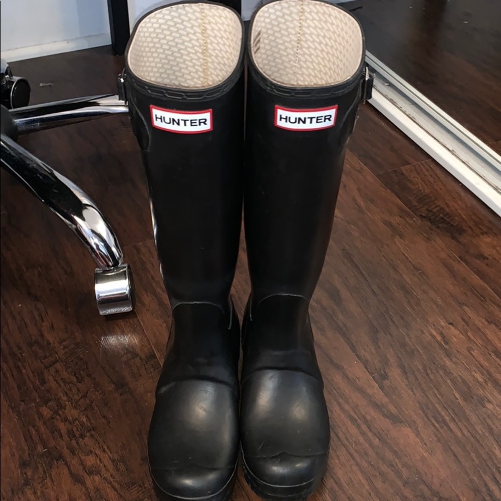 Hunter rain boots